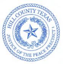 JP 1 Hill County Texas